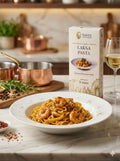 Singapore's Laksa Pasta with Real Prawns